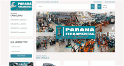 Desktop Screenshot of paranaferramentas.com.br