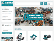 Tablet Screenshot of paranaferramentas.com.br